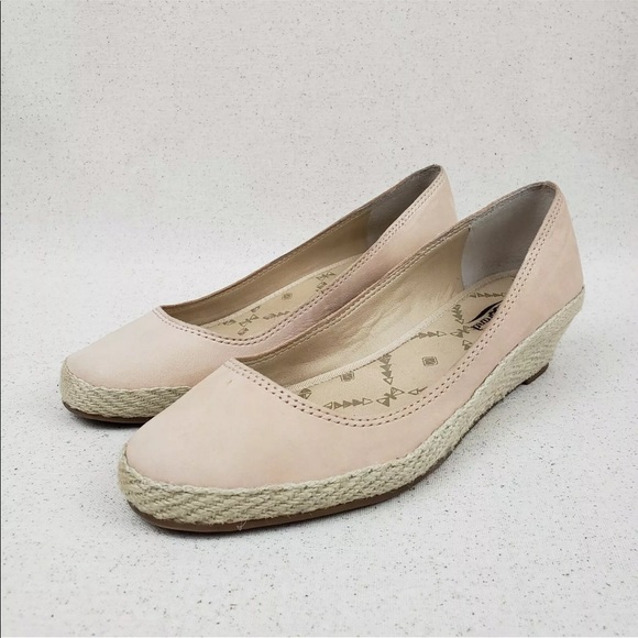 Lucky Brand Tilly Leather Wedge Espadrilles Shoes - Picture 2 of 8